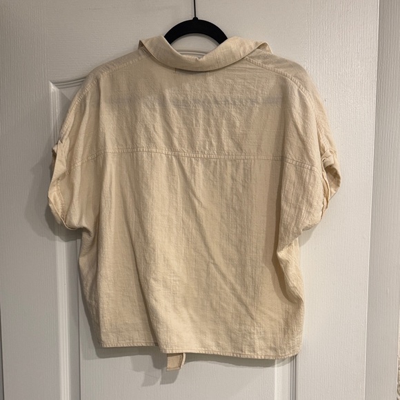 The Knot Sisters Cream Button-Up Top - Picture 4 of 4